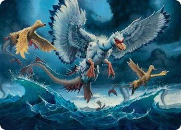 Image for Sunderflock Art Card (11) (Lorwyn Eclipsed) - Magic: The Gathering