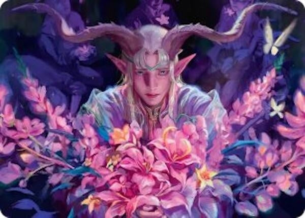 Image for Dawnhand Eulogist Art Card (14) (Lorwyn Eclipsed) - Magic: The Gathering