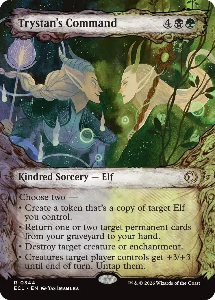 Image for Trystan's Command (Showcase) (344) (Lorwyn Eclipsed) - Magic: The Gathering
