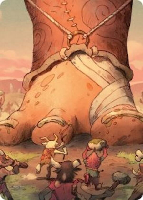 Image for Meek Attack Art Card (39) (Lorwyn Eclipsed) - Magic: The Gathering