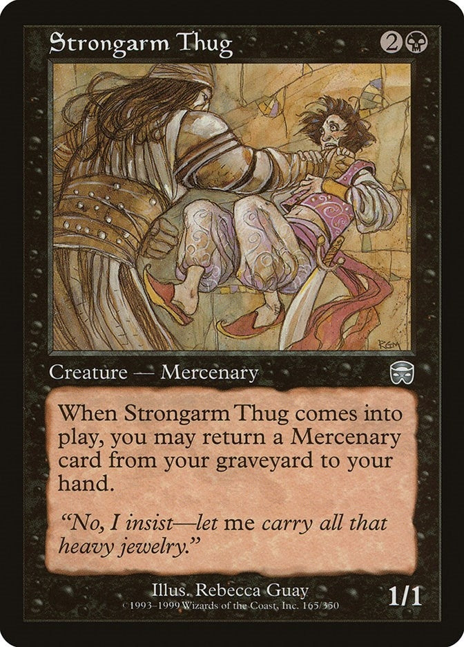 Strongarm Thug (165) [MMQ] - MTG Single