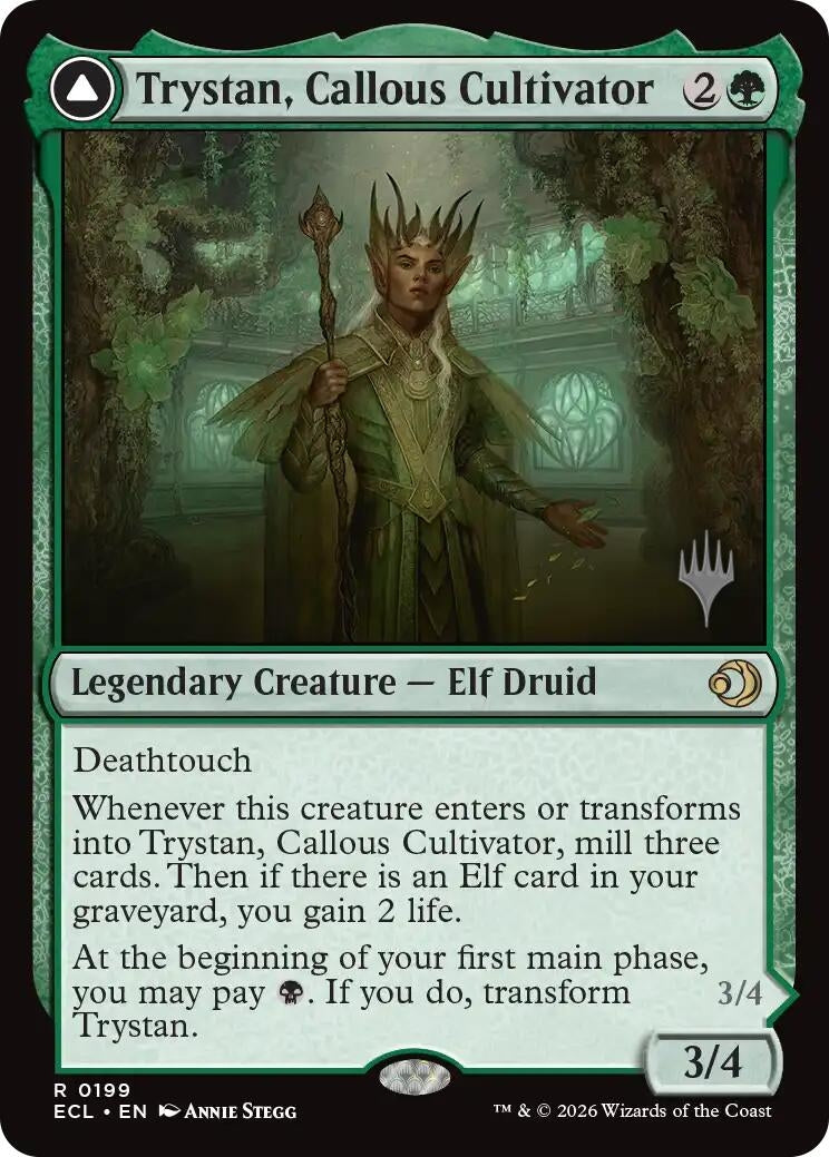 Image for Trystan, Callous Cultivator (199) (Lorwyn Eclipsed) - Magic: The Gathering