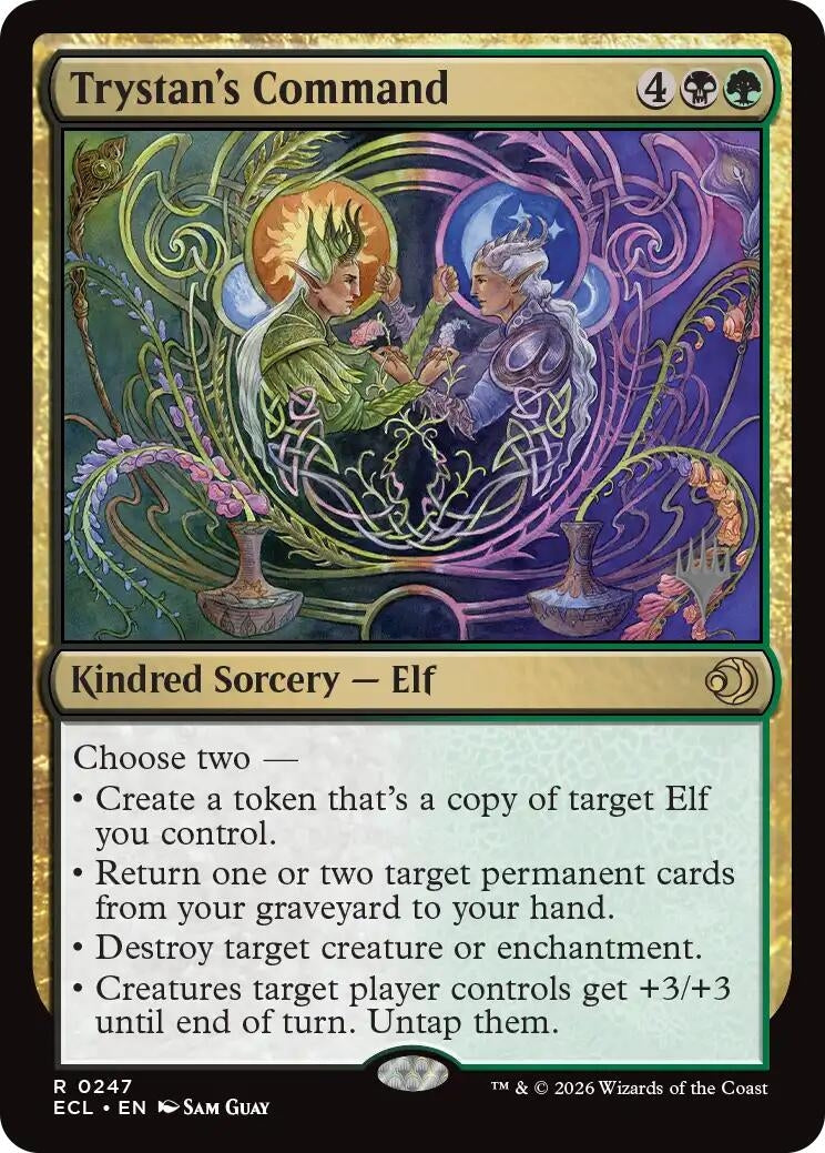 Image for Trystan's Command (247) (Promo Pack: Lorwyn Eclipsed) - Magic: The Gathering