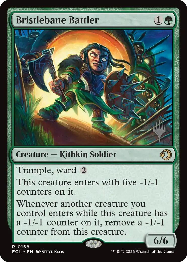 Image for Bristlebane Battler (168) (Lorwyn Eclipsed) - Magic: The Gathering