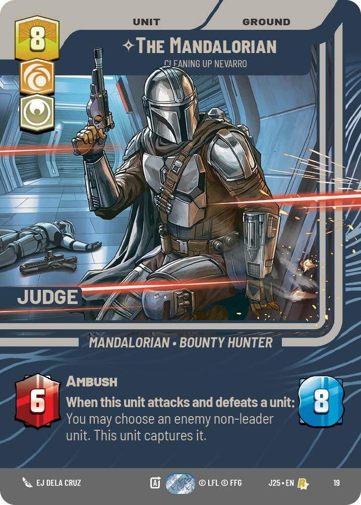Image for The Mandalorian - Cleaning up Nevarro (19) (Judge Promos) - Star Wars: Unlimited