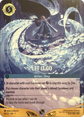Image for Let It Go (Disney Lorcana Challenge) (10) (Disney Lorcana Promo Cards) - Disney Lorcana