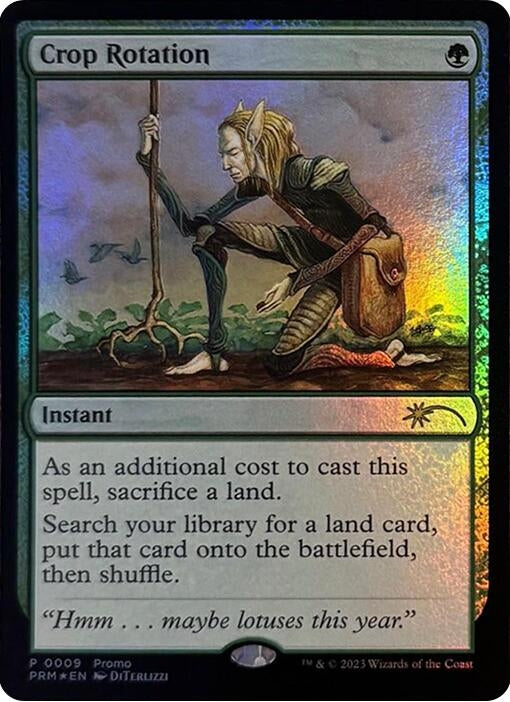 Image for Crop Rotation (Graphic Novel Insert) (9) (Media Promos) - Magic: The Gathering