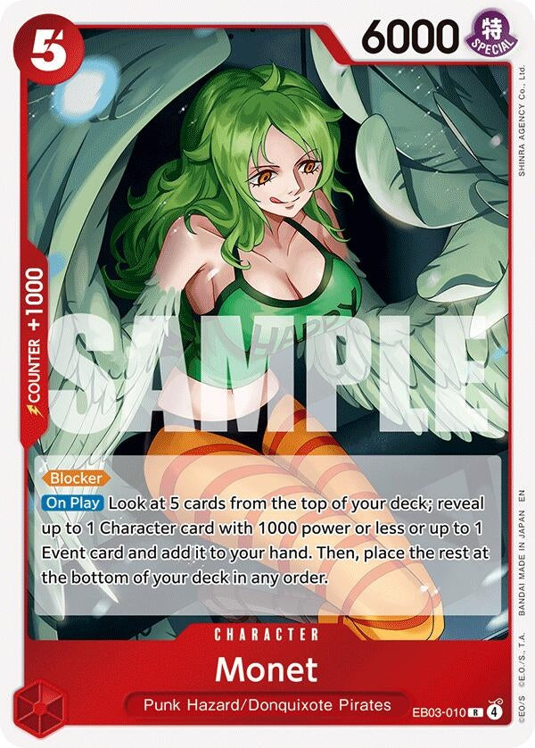 Image for Monet (EB03-010) (Extra Booster: One Piece Heroines Edition) - One Piece Card Game