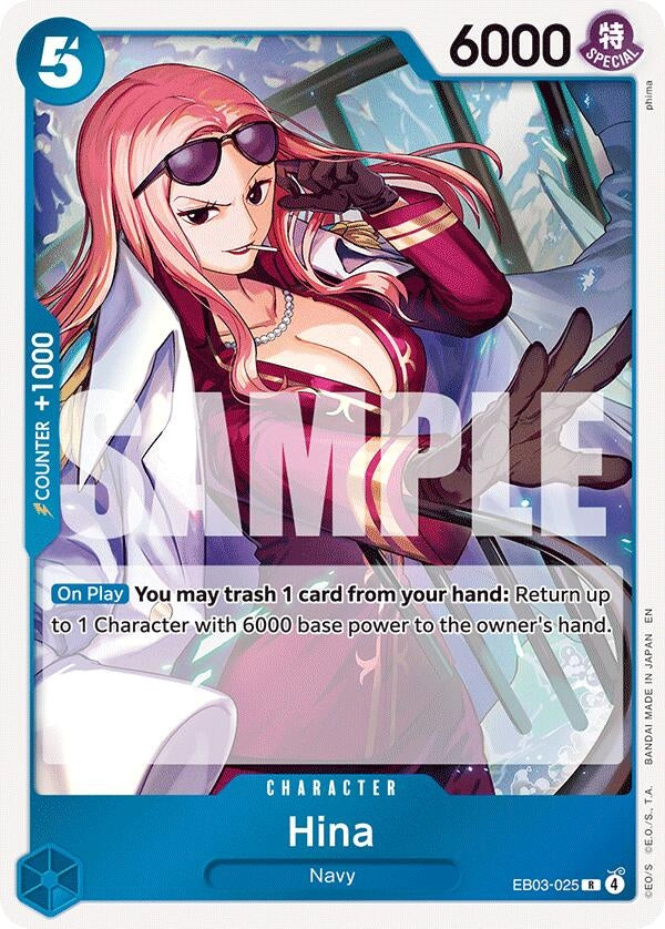 Image for Hina (EB03-025) (Extra Booster: One Piece Heroines Edition) - One Piece Card Game
