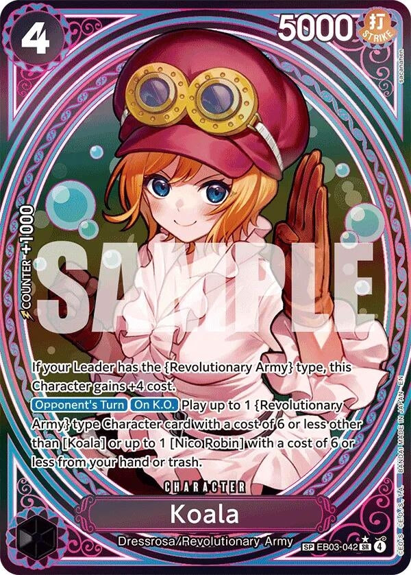 Image for Koala (SP) (EB03-042) (Extra Booster: One Piece Heroines Edition) - One Piece Card Game