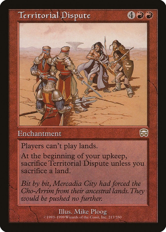 Territorial Dispute (217) [MMQ] - MTG Single