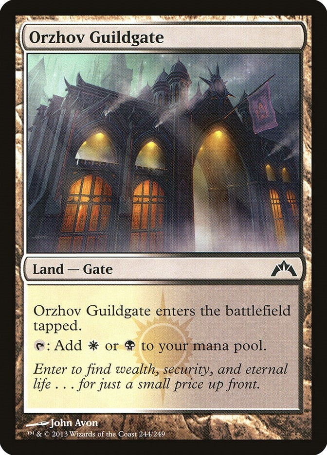 Orzhov Guildgate (244) [GTC] - MTG Single