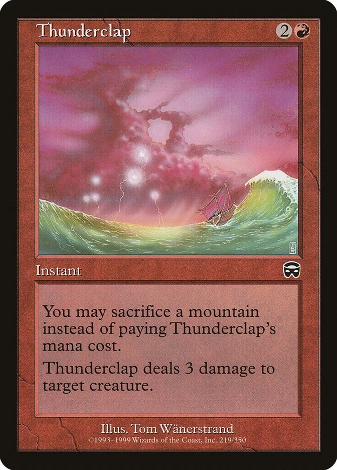 Thunderclap (219) [MMQ] - MTG Single