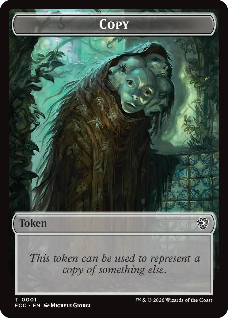 Image for Copy // Shapeshifter Double-Sided Token (1 // 1) (Lorwyn Eclipsed) - Magic: The Gathering
