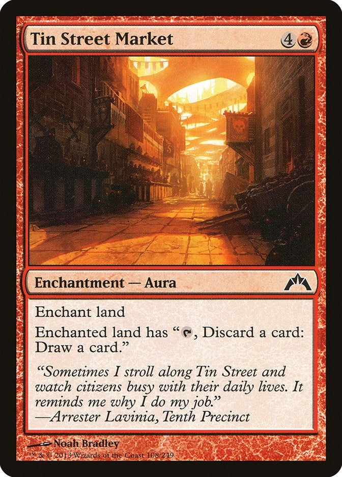 Tin Street Market (108) [GTC] - MTG Single