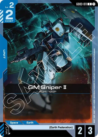 Image for GM Sniper II (GD03-011) (Steel Requiem) - Gundam Card Game