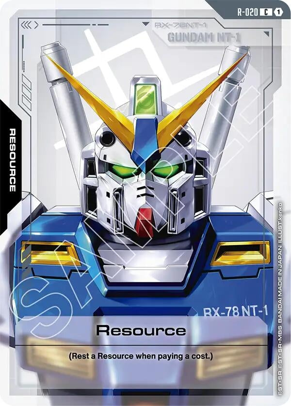 Image for Resource (R-020) (R-020) (Steel Requiem) - Gundam Card Game