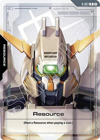 Image for Resource (R-027) (R-027) (Steel Requiem) - Gundam Card Game