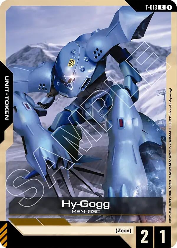 Image for Hy-Gogg (T-013) (T-013) (Steel Requiem) - Gundam Card Game