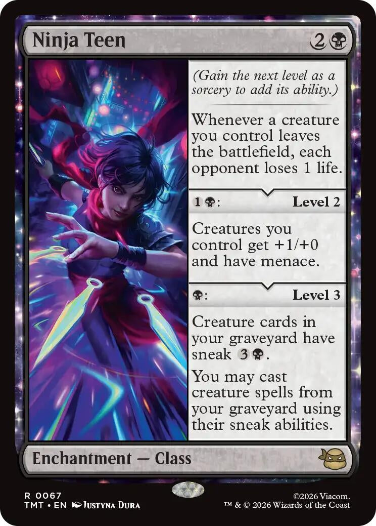 Image for Ninja Teen (67) (Teenage Mutant Ninja Turtles) - Magic: The Gathering