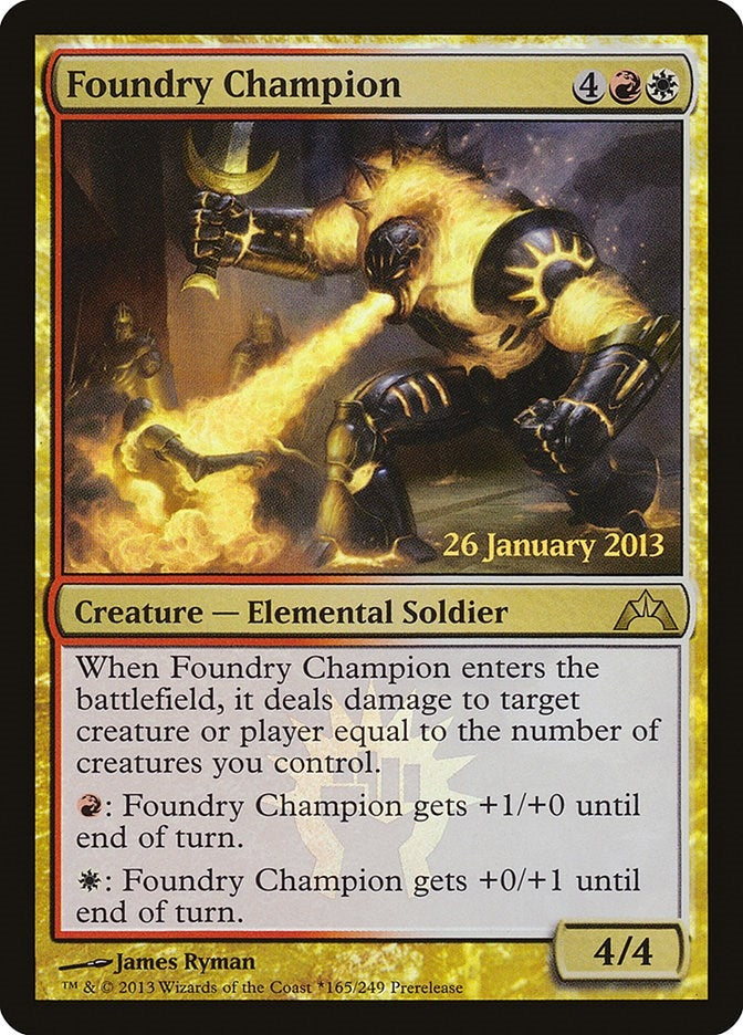 Foundry Champion (165) [PRE] - MTG Single