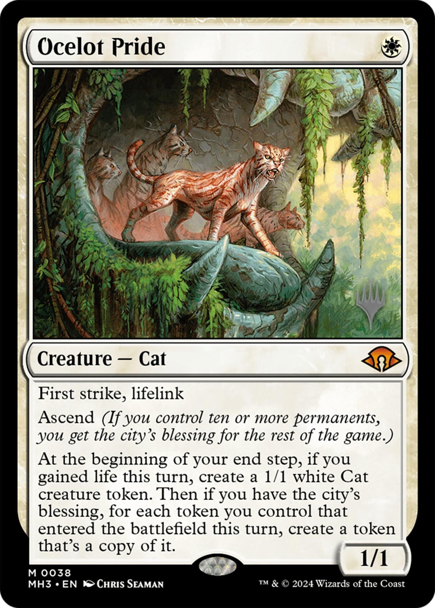 Image for Ocelot Pride (38) (Lorwyn Eclipsed) - Magic: The Gathering