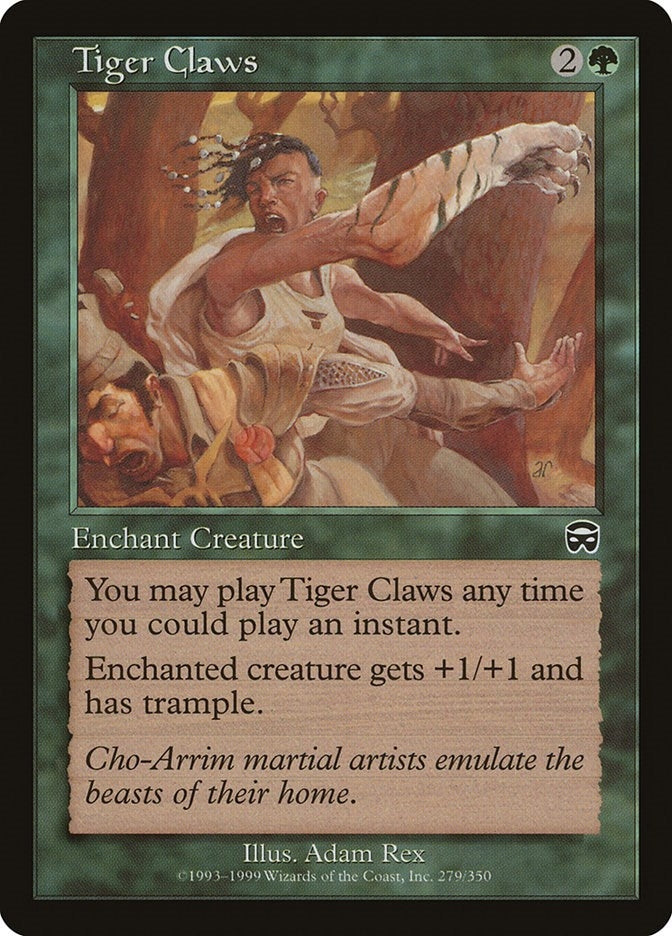 Tiger Claws (279) [MMQ] - MTG Single