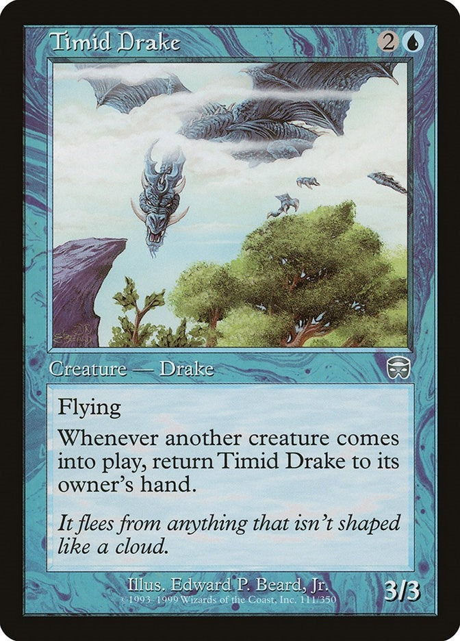 Timid Drake (111) [MMQ] - MTG Single