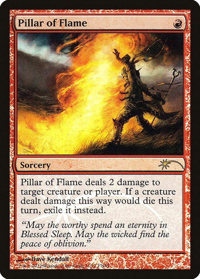 Pillar of Flame [FNM] - MTG Single
