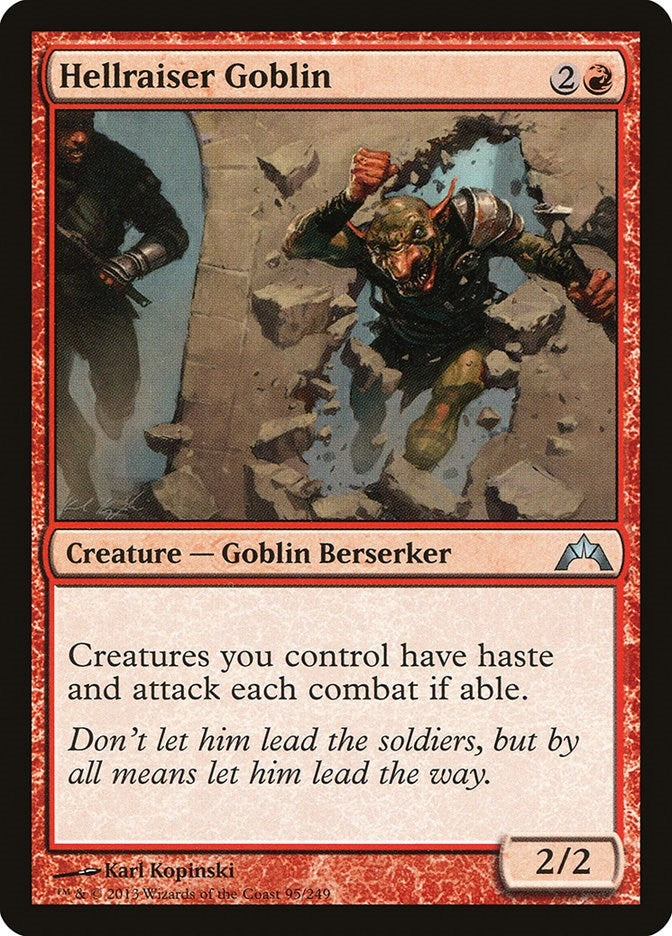Hellraiser Goblin (95) [GTC] - MTG Single