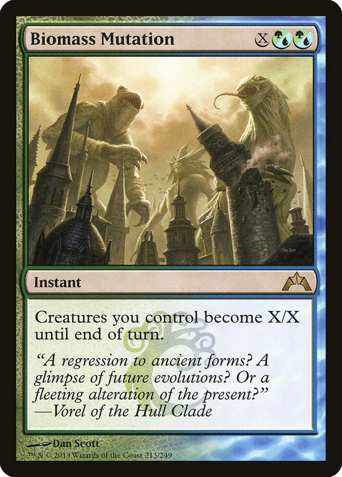 Biomass Mutation (213) [GTC] - MTG Single