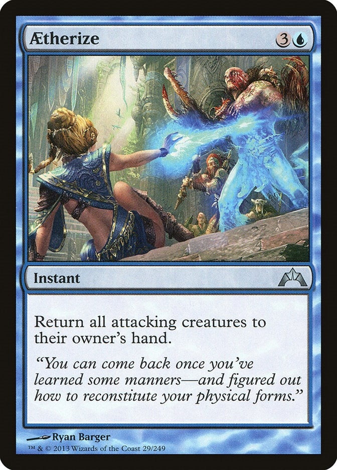 Aetherize (29) [GTC] - MTG Single