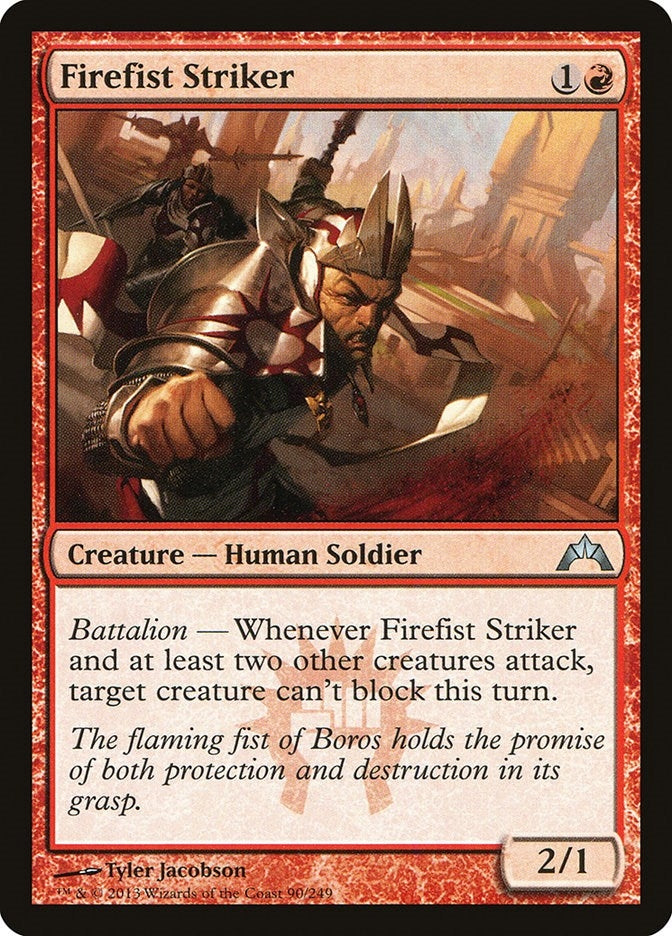 Firefist Striker (90) [GTC] - MTG Single