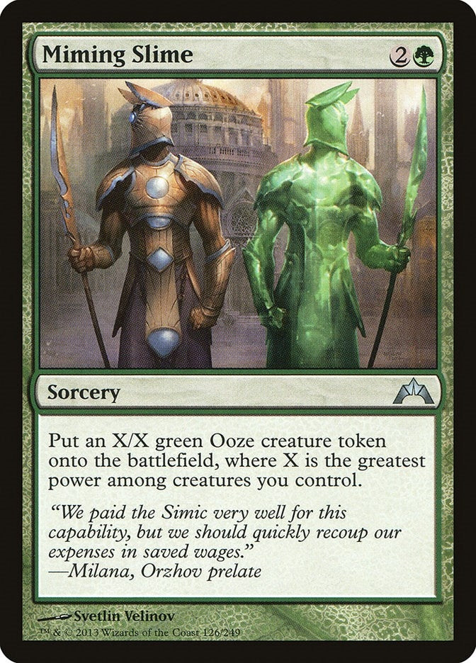 Miming Slime (126) [GTC] - MTG Single