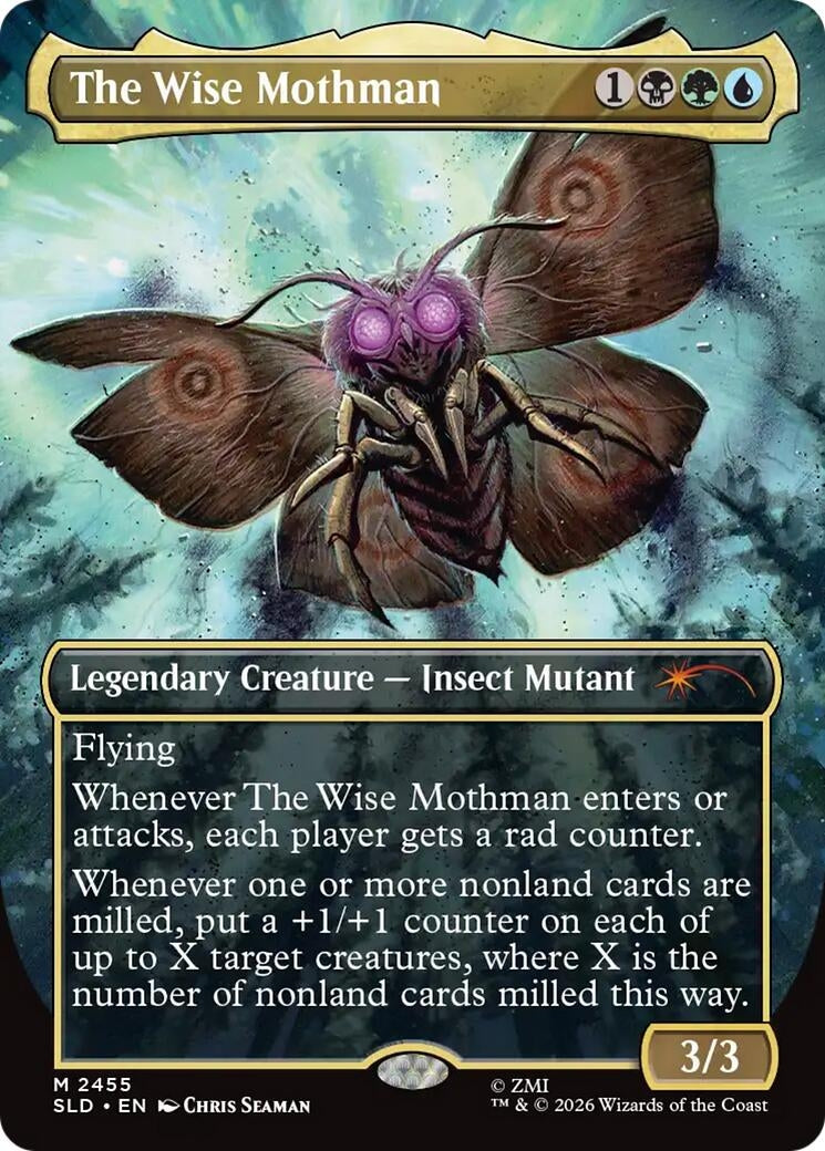 Image for The Wise Mothman (2455) (Secret Lair Drop Series) - Magic: The Gathering