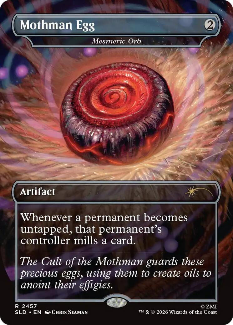 Image for Mothman Egg - Mesmeric Orb (2457) (Secret Lair Drop Series) - Magic: The Gathering