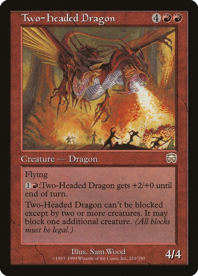 Two-Headed Dragon (221) [MMQ] - MTG Single