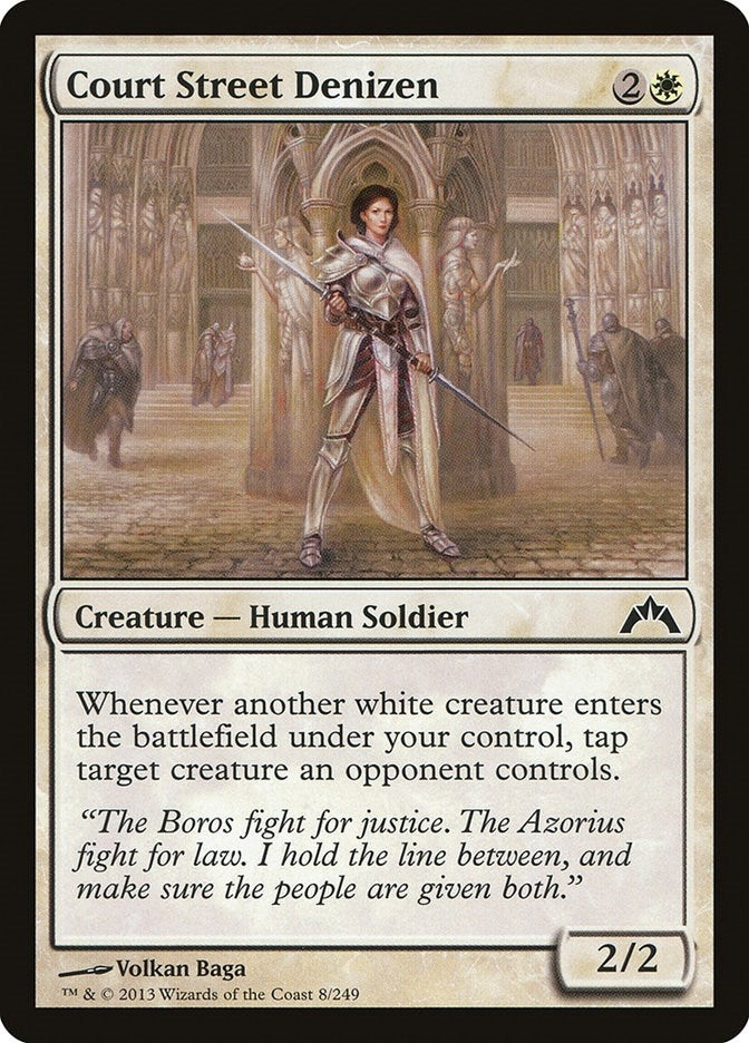 Court Street Denizen (8) [GTC] - MTG Single