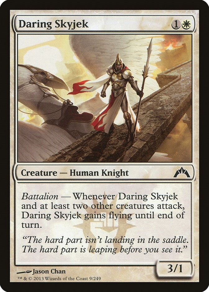 Daring Skyjek (9) [GTC] - MTG Single