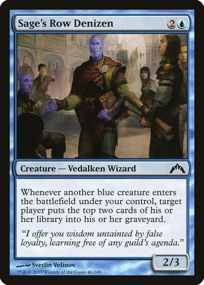 Sage’s Row Denizen (46) [GTC] - MTG Single