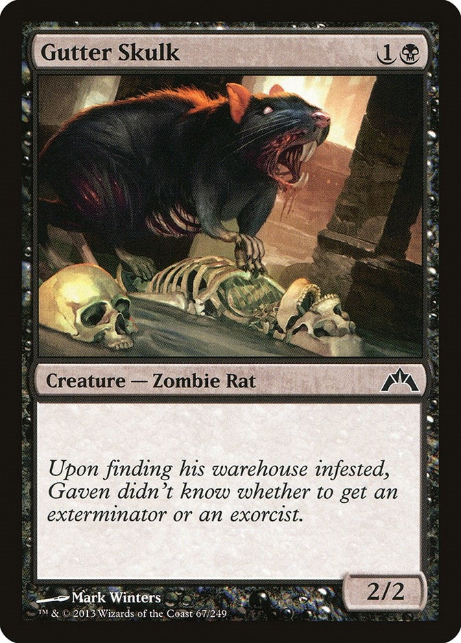 Gutter Skulk (67) [GTC] - MTG Single