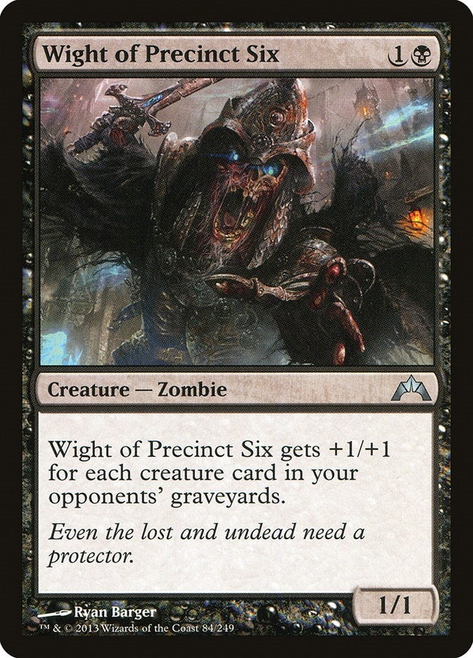 Wight of Precinct Six (84) [GTC] - MTG Single