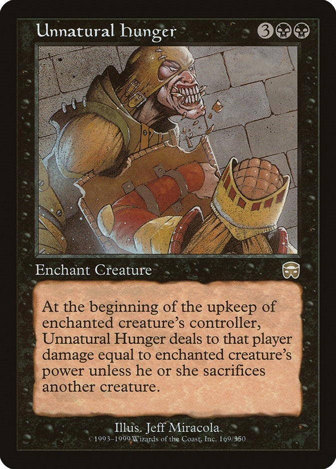 Unnatural Hunger (169) [MMQ] - MTG Single