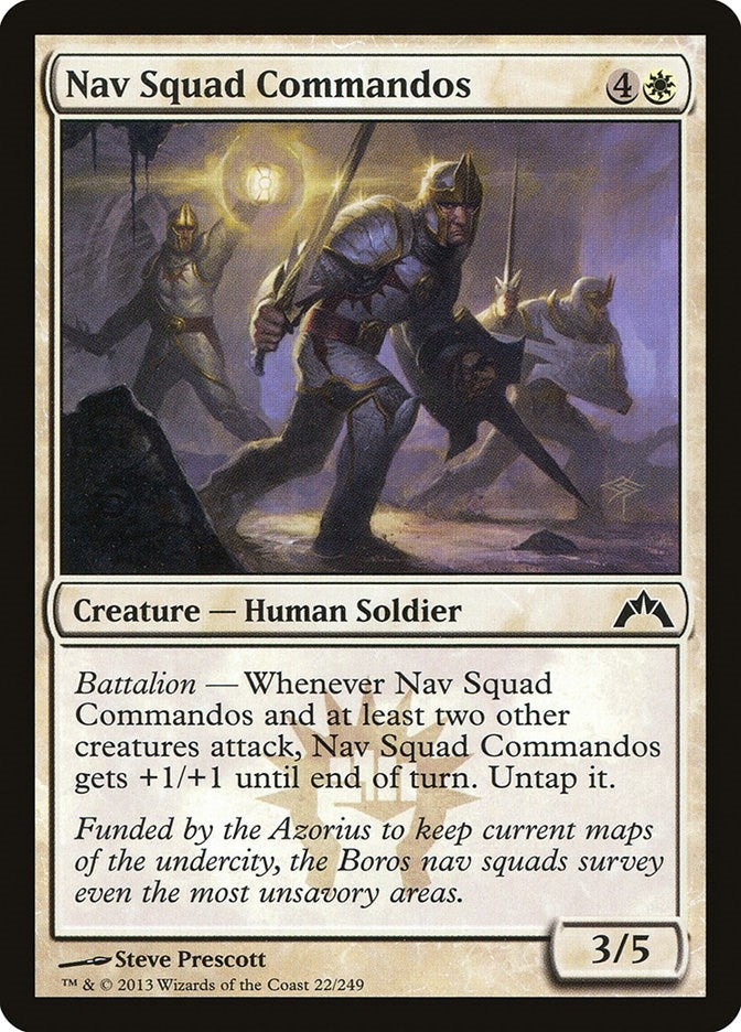 Nav Squad Commandos (22) [GTC] - MTG Single