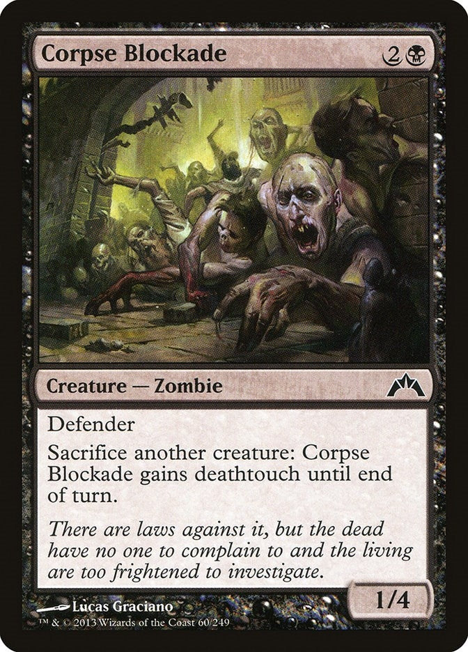 Corpse Blockade (60) [GTC] - MTG Single