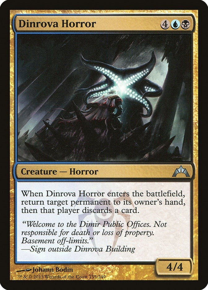 Dinrova Horror (155) [GTC] - MTG Single