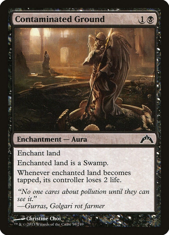 Contaminated Ground (59) [GTC] - MTG Single
