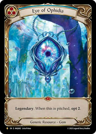 Image for Eye of Ophidia (ANQ002) (Compendium of Rathe - Antiquity Pack) - Flesh and Blood TCG