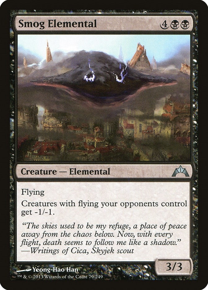 Smog Elemental (79) [GTC] - MTG Single