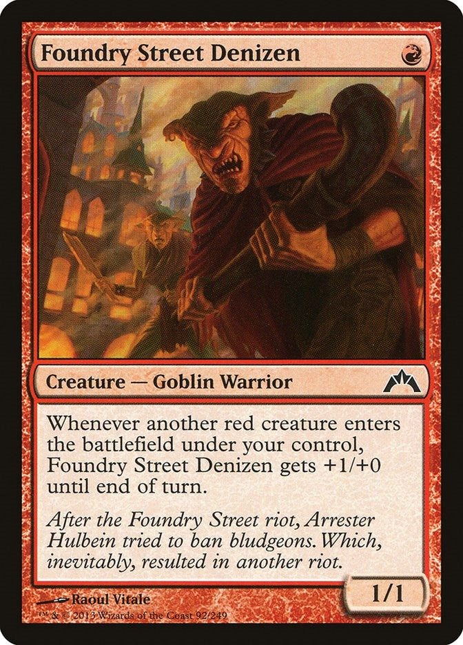 Foundry Street Denizen (92) [GTC] - MTG Single